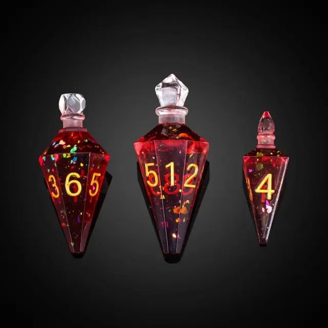 Red Potion Bottle Dice