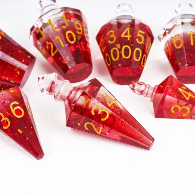 Red Potion Bottle Dice