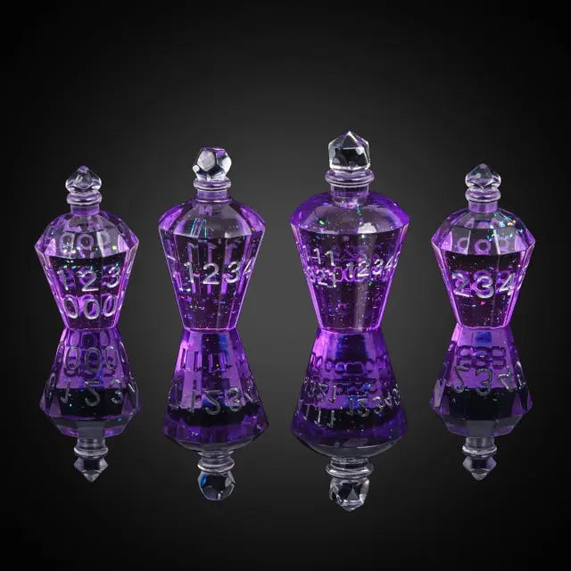 Purple Potion Bottle Dice