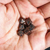 Copper Runic Pendant with Mini Metal Dice